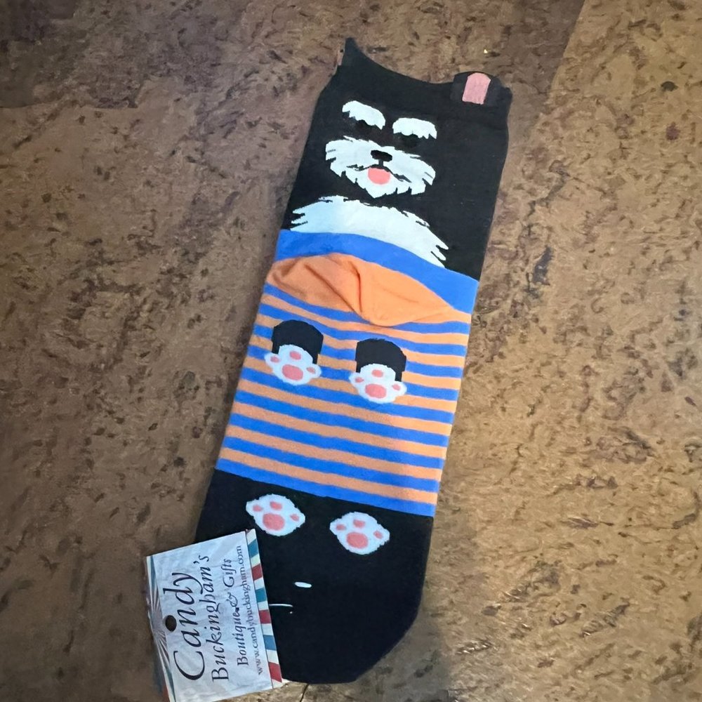 5/$20 Scottie Dog Socks - LATS ONE